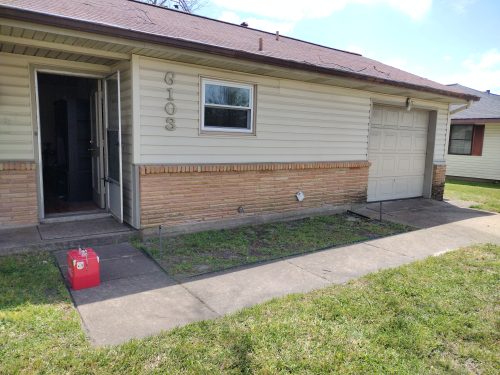 front of house with garage